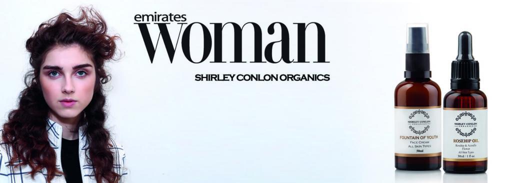 Shirley Conlon Organics | Organic Skincare Dubai | Emirates Woman Banner