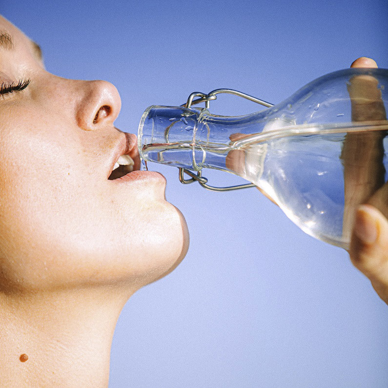 Hydrate to keep your skin in top condition